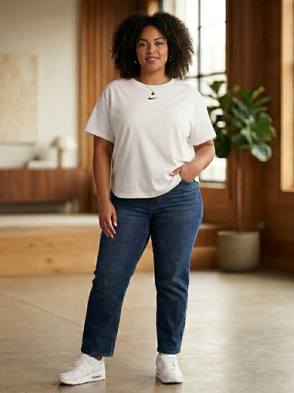 ✔️ NIKE Premium Boxy Fit Tee - Effortlessly Flattering Staple - Plus size